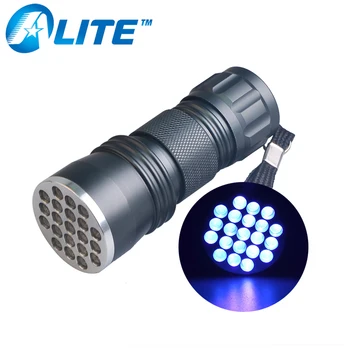 

TMWT UV Black Light Flashlight Portable 12 LED 21 LED 395nm Ultraviolet Flashlight Detector for Invisible Ink Pet Urine