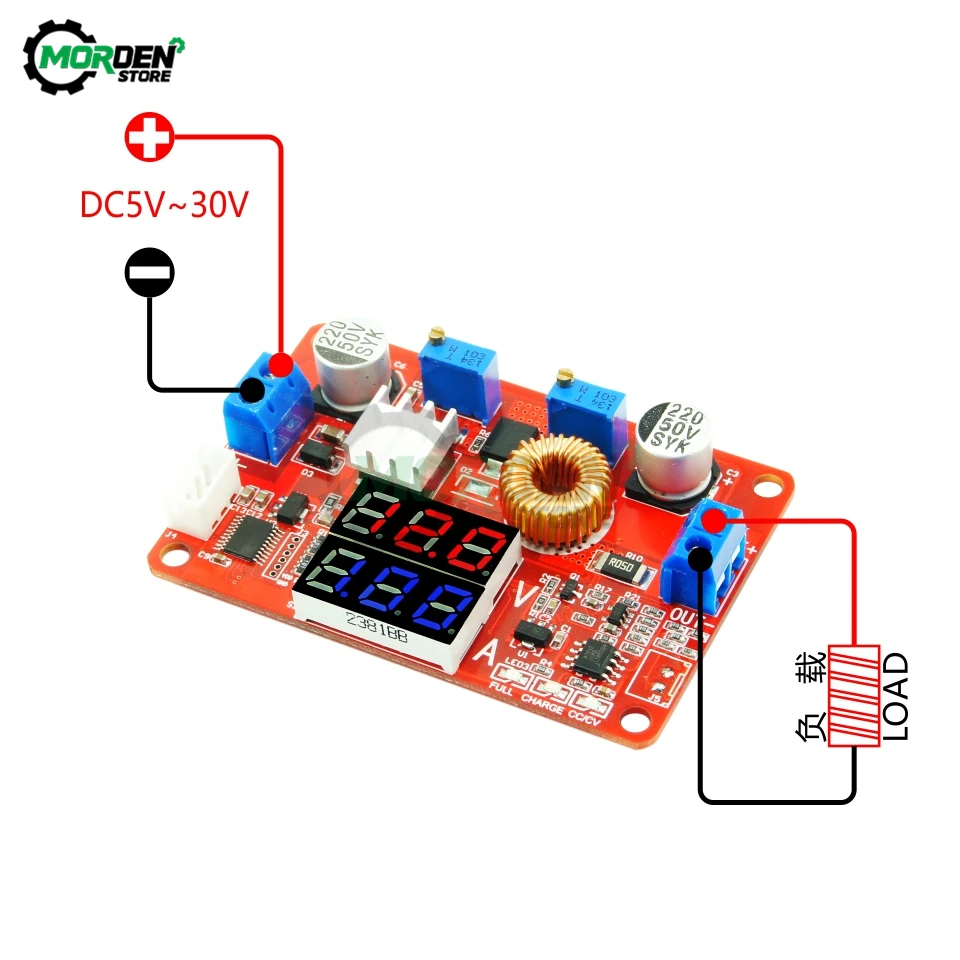DC-DC 5A 75 Вт неизолированный постоянное напряжение постоянного тока понижающий