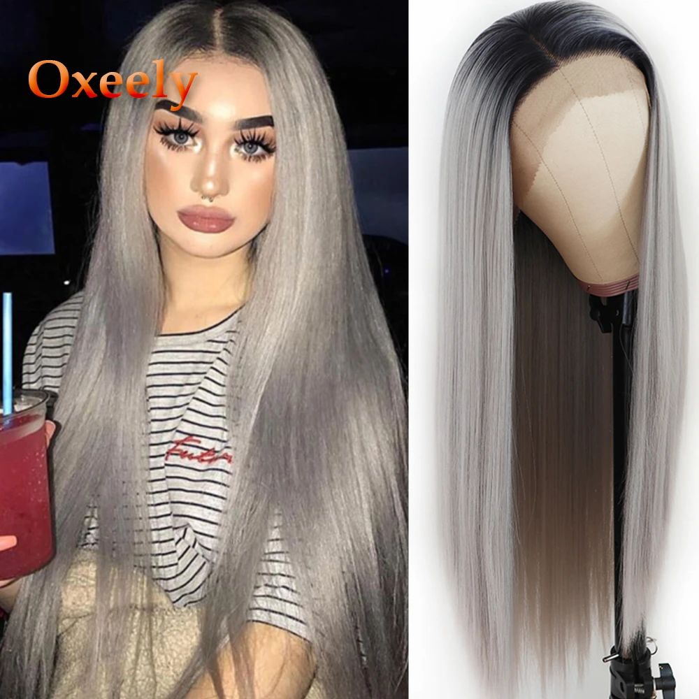Silver gray wigs Clearance