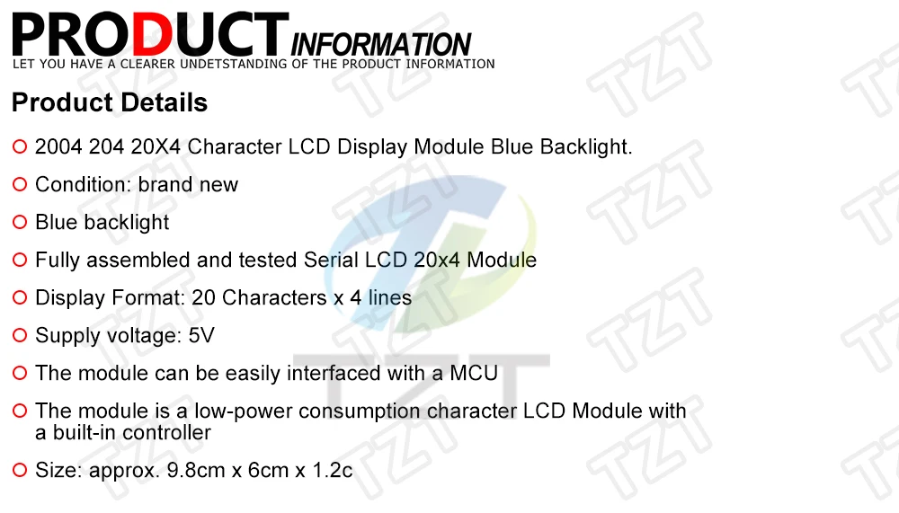 Плата lcd 2004 20*4 lcd 20X4 5V синий/зеленый экран lcd 2004 Дисплей lcd модуль lcd 2004