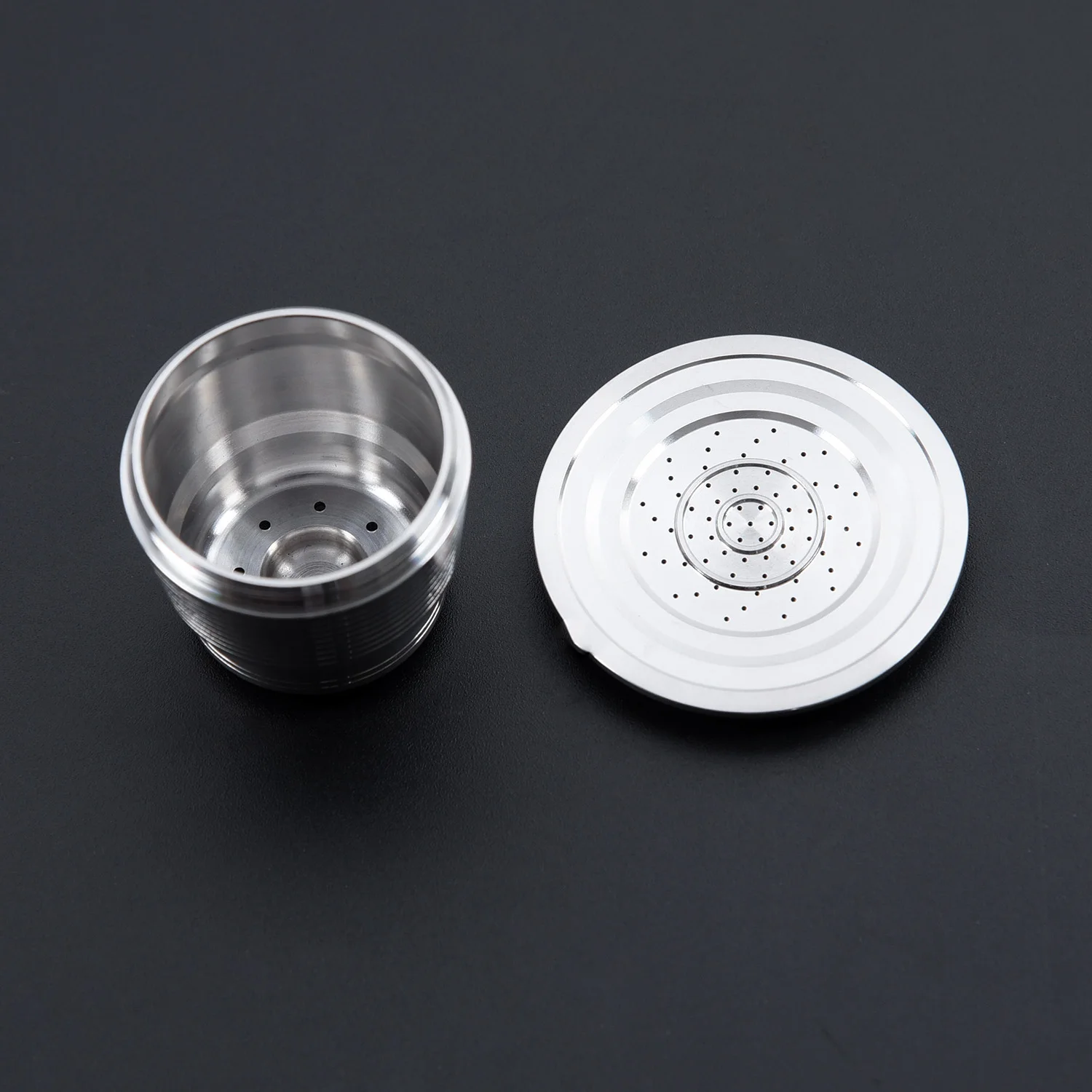 Нержавеющая многоразовая капсула для кофе Nespresso Pixie