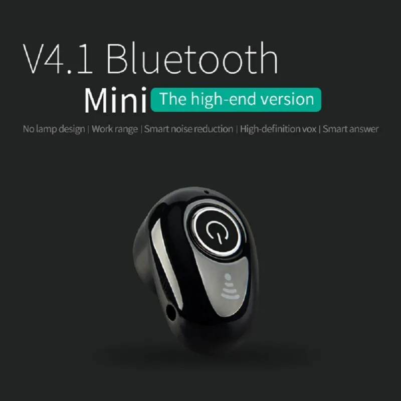S650 мини bluetooth наушники беспроводные невидимые для ушей гарнитура громкой связи