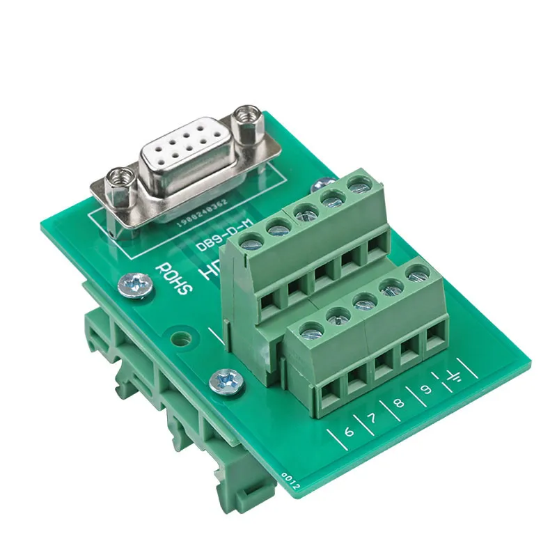 ConnectorMaleFemaleDB9InterfaceTerminalBoardConnectionModule