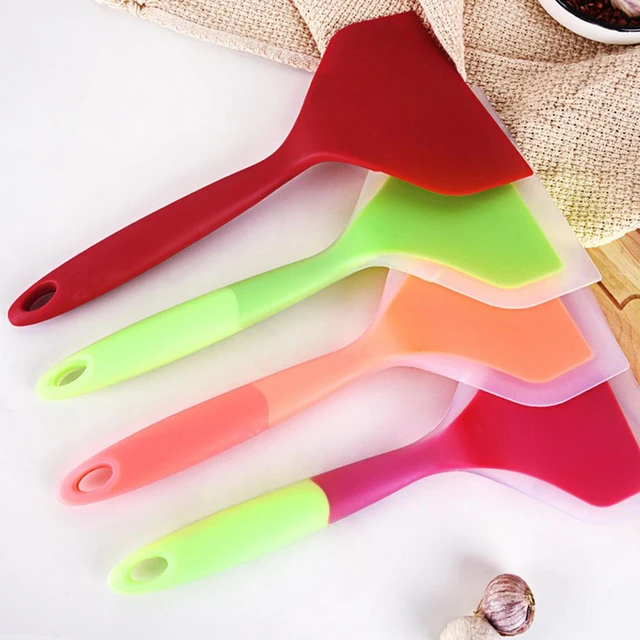 Dropship 1pc Household Silicone Spatula Resistant To High