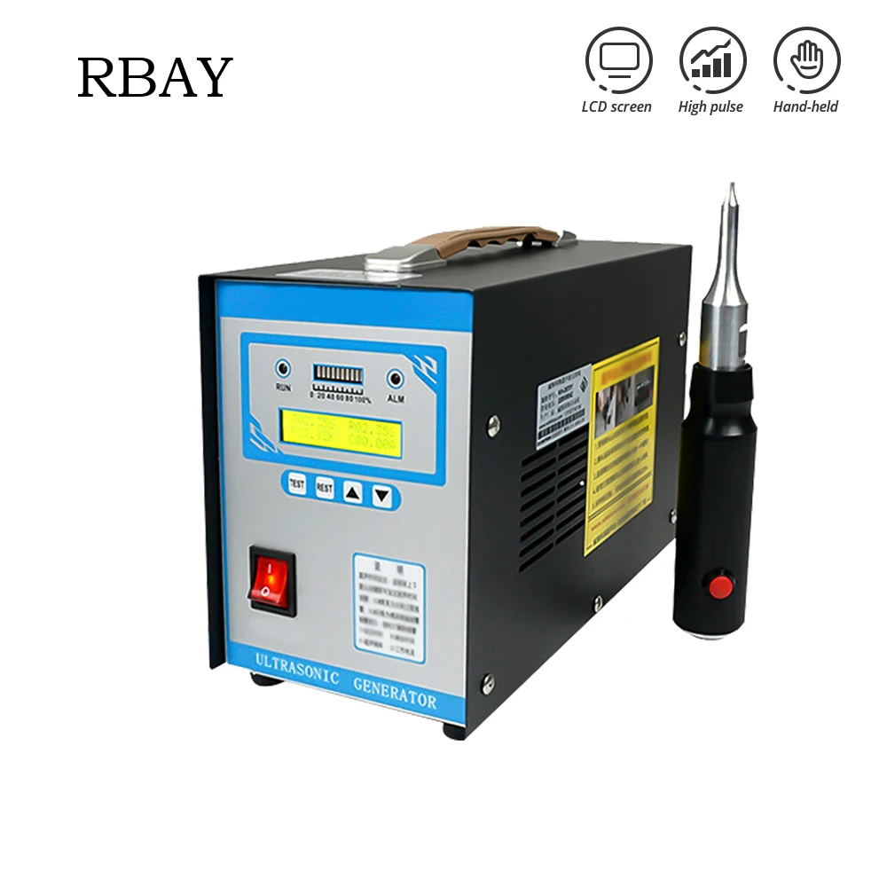 Saldatrice A Punti Elettrica 700W Saldatrice A Punti In Plastica Ac 110V/220V Attrezzatura Per Saldatura Ad Ultrasuoni Mash Welder Tool