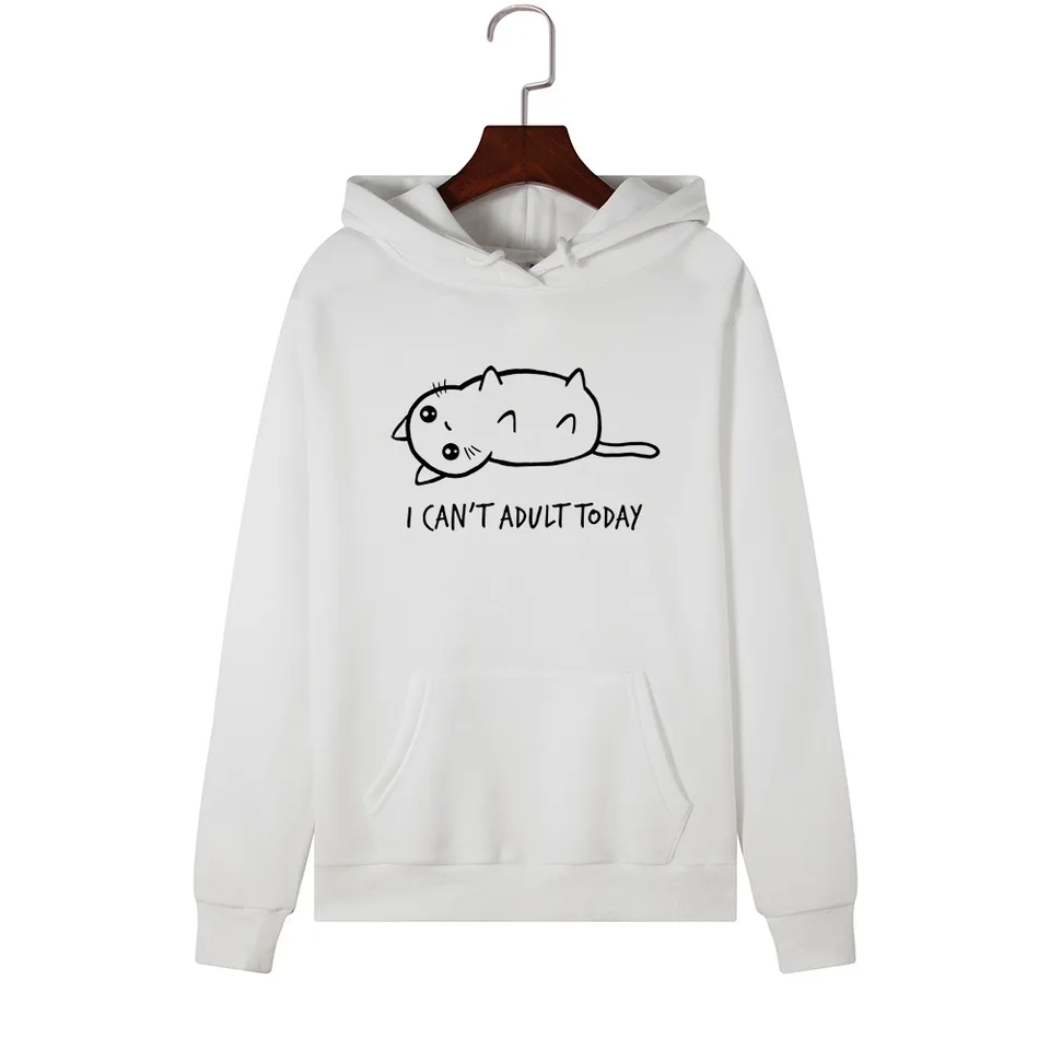plus size cat hoodie