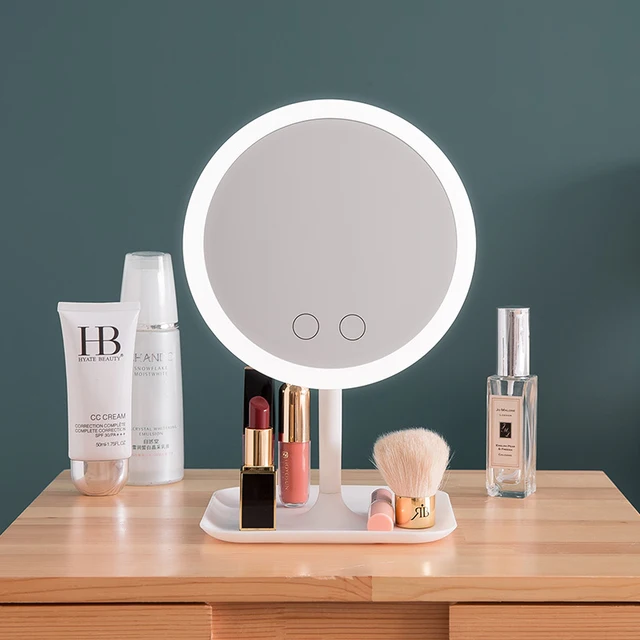 $US $13.48  Makeup mirror with light Dressing table mirror beauty ring light mirror Beauty Tools Photo 