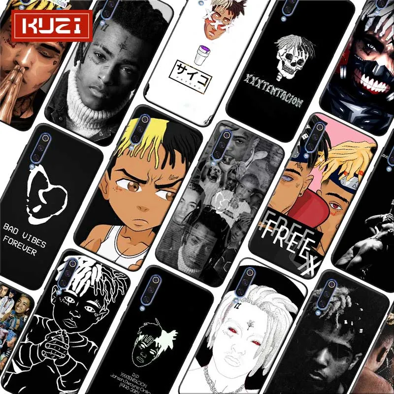 Soft Silicone Phone Case for samsung galaxy a50 a70 a30 a40 a20 s8 s9 s10 plus Rap Singer Xxxtentacion MC Sad 17 | Мобильные