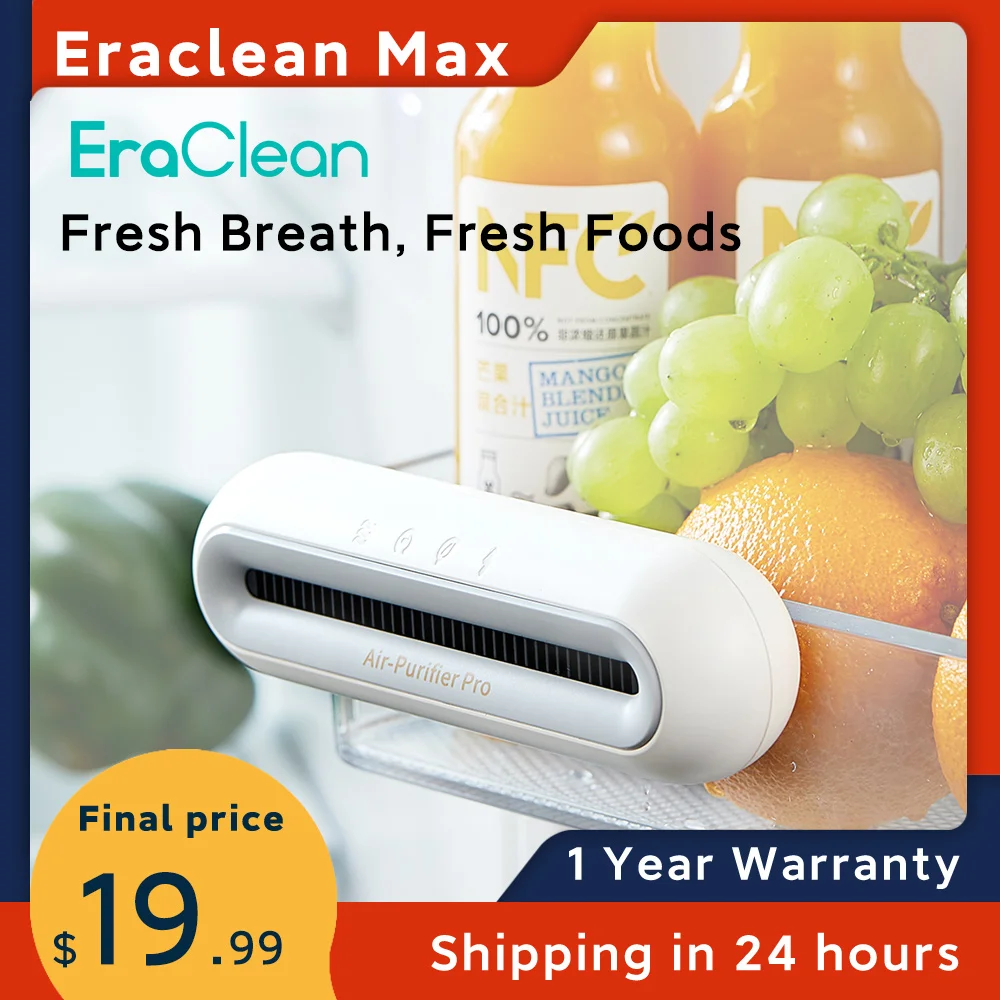 Дезодорирующий очиститель воздуха для холодильника Eraclean Max Устранитель запахов