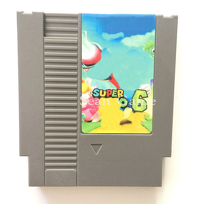 Superior quality Super Ma 6 The 72 Pin Game Cartridge for 8 Bit Video Console | Электроника