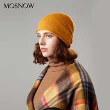 Вязаные шапки, женские зимние популярные мягкие женские шапки, повседневные шерстяные шапки высокого качества, одноцветные осенние уличная шапка для девочек