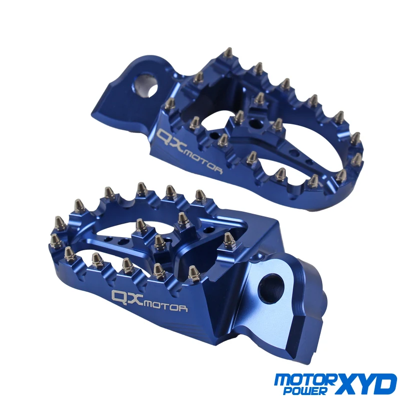 Опорные педали для мотоцикла с ЧПУ алюминиевая подставка ног YAMAHA yz 125 250 yz125 yz85 yz450f