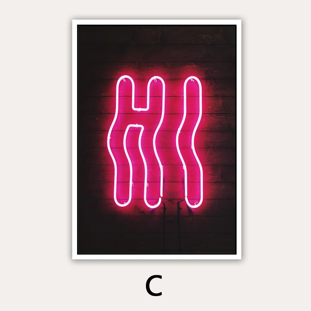 Bar-Neon-Picture-Wall-Art-Poster-Wall-Pictures-Posters-And-Prints-Canvas-Painting-Canvas-Prints-For (3)