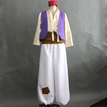 

Anime Aladdin Lamp Prince Cosplay Costume Man Dance Party Movie Cosplay Costume For Halloween Masquerade Costume For Adults&Kids