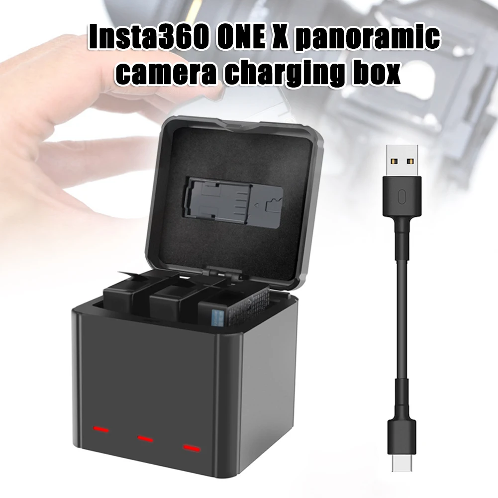 Зарядное устройство для быстрой зарядки спортивной камеры Insta360 One X GK99|Аксессуары