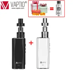 Vape комплект Vaptio P1 50 w электронная сигарета 2100 курительный кальян построена в окне mod 2 мл clearomizer электронная сигарета KIT (катушка OCC) 0.2ohm