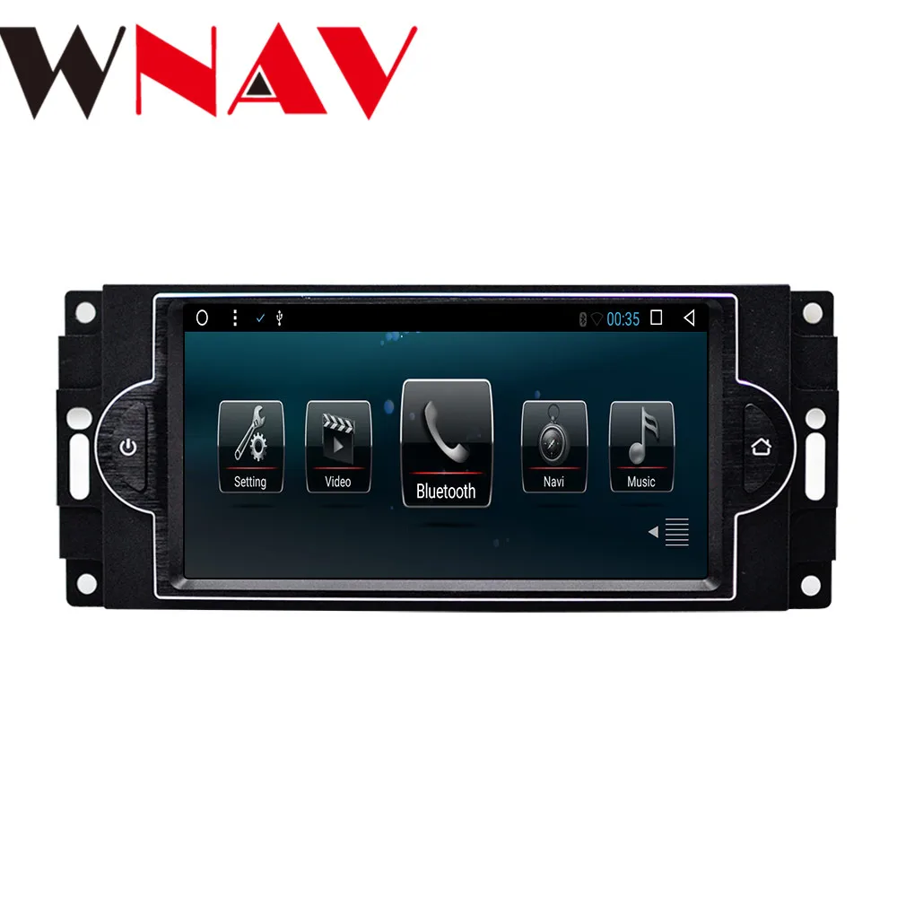 Sale 7" Android 8.1 Octa Core Car GPS Navigation For Chrysler 300c/Dodge RAM/Jeep Grand Cherokee/Commander multimedia player headunit 7
