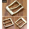 1pcs Solid Brass 40mm Belt Buckle End Bar Heel bar Buckle Single Pin Heavy-duty For Leather Craft Strap Jeans Webbing Dog Collar ► Photo 3/6