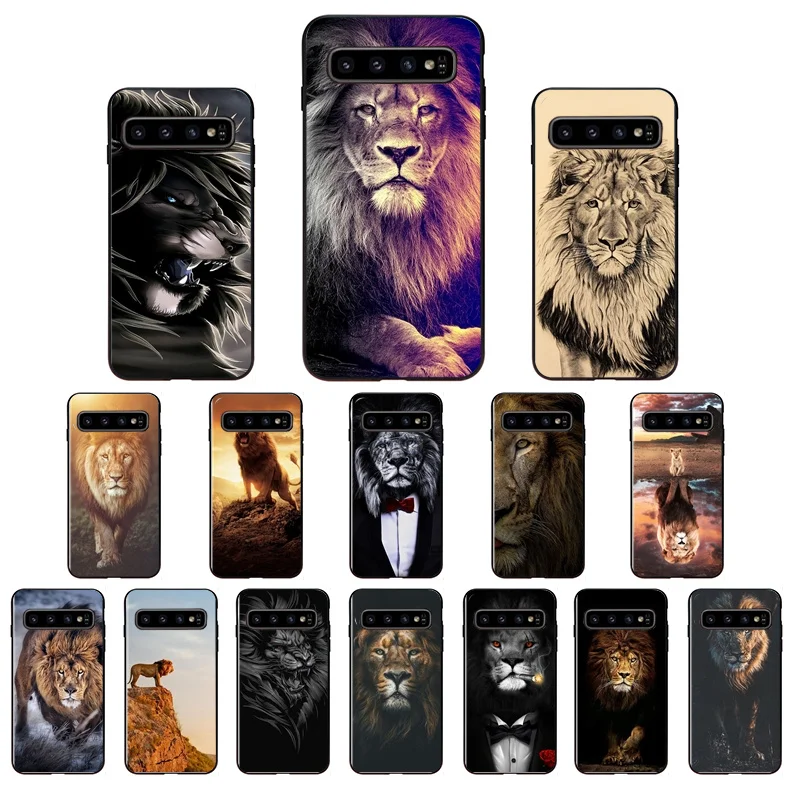 NBDRUICAI lion king высококачественный чехол для телефона Samsung S9 plus S5 S6 edge S7 S8 S10 E |