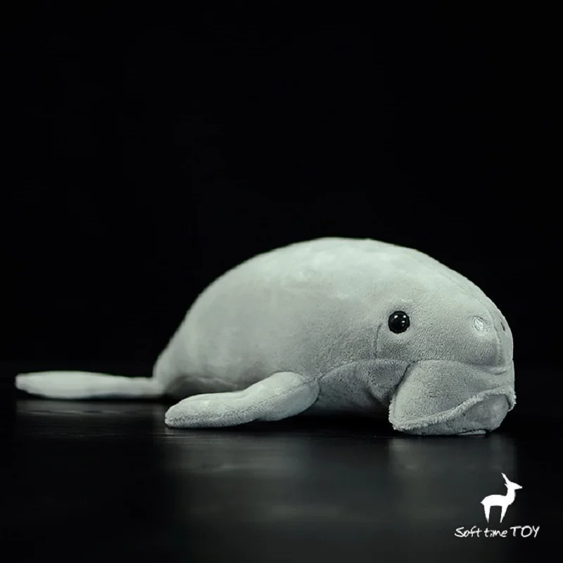 

simulation animal Manatee plush toy marine life about 36cm Dugong soft doll kids toy decoration birthday gift h0119