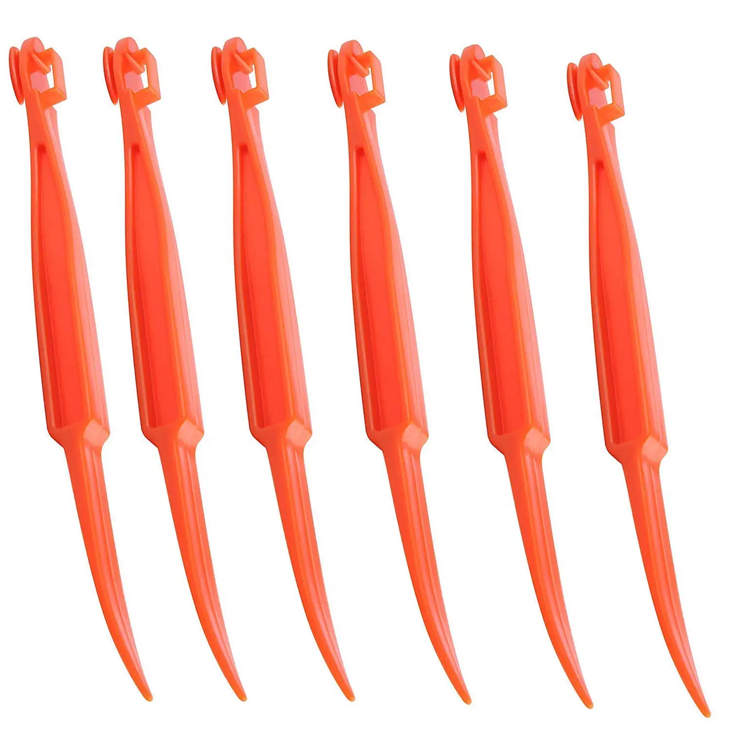 

6PCS Easy Orange Citrus Peeler in Bright Orange Color Kitchen Tool