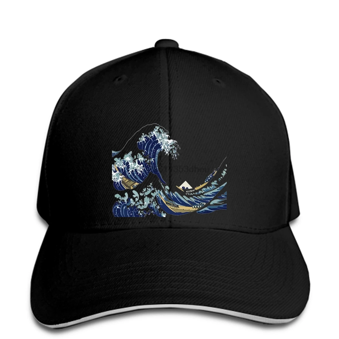 Мужская бейсбольная Кепка Hokusai Great Wave off Kanagawa белая версия T Мужская s Премиум бейсбольная кепка классная Женская бейсбольная кепка
