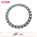 12pcs train track