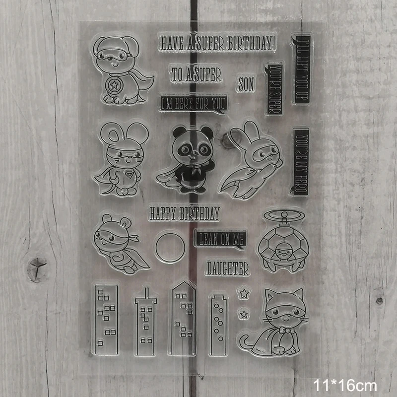 A0479 Clear stamps