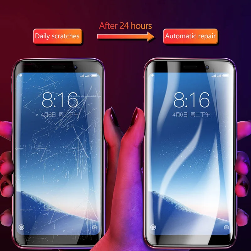 Гидрогелевая пленка с полным покрытием для Sony Xperia L2 H4311 H3311 H4331 H3321 Защитная экрана