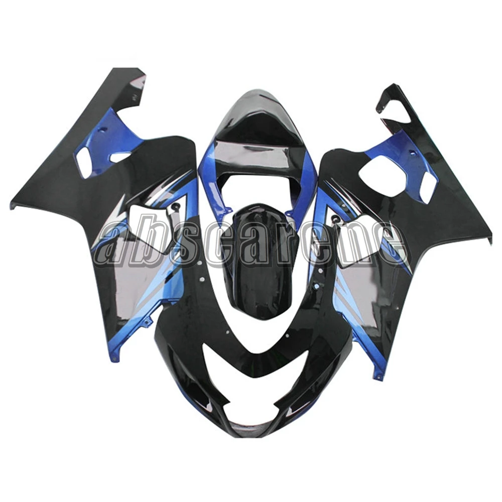 Полный комплект обтекателей для Suzuki GSXR600 G-SXR750 K1 2000 2001 2002 2003 ABS пластик мотоциклетные капот глянцевый синий черный Carenes