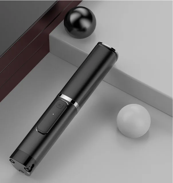 CYKE H1 новая многофункциональная палка для селфи с дистанционным управлением штатив с автоспуском артефакт телескопическая палка подарок на заказ для Android Apple - Цвет: Black