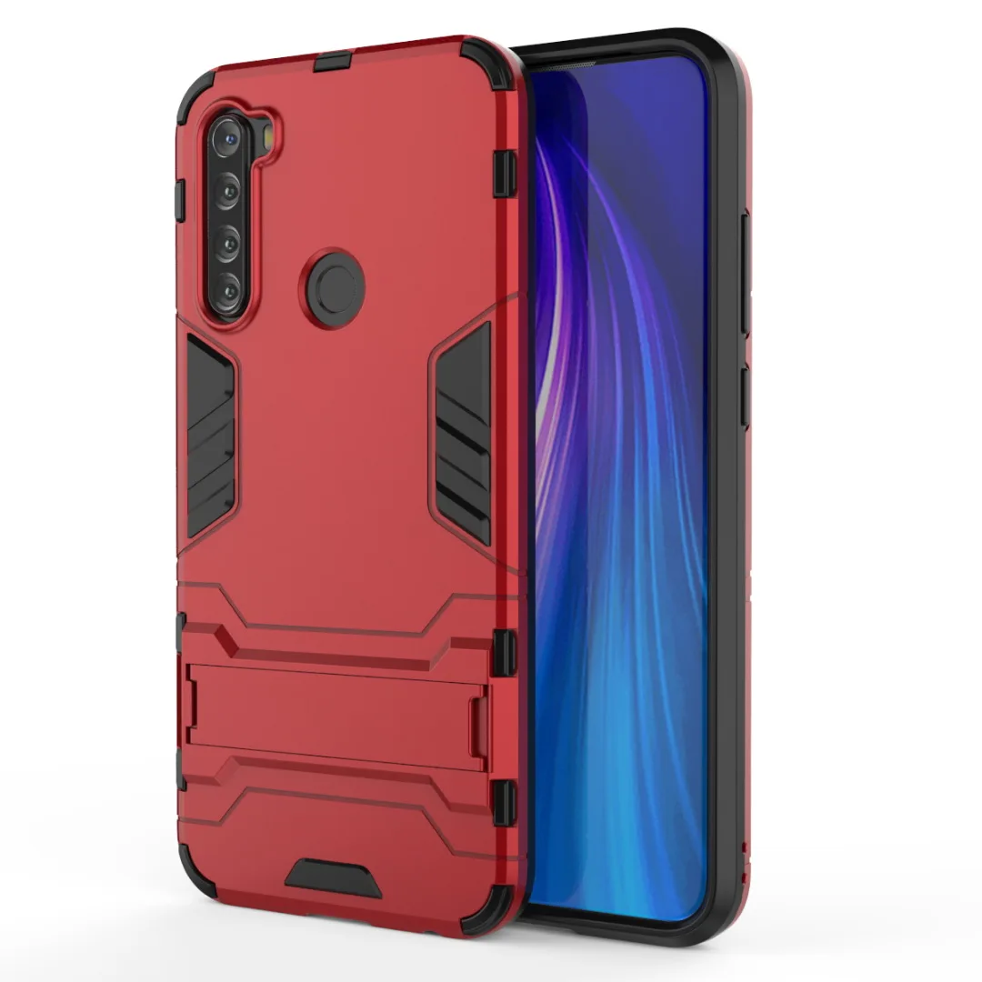 Fundas híbridas de armadura para Xiaomi Redmi Note 8T 8 con soporte Protector de teléfono a prueba de golpes para Xiaomi Redmi Note 8 Pro note8|Fundas ajustadas| - AliExpress
