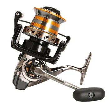 

Far Attack Metal Oblique Mouth Spool Game Long Shot round 14 Axis Non-Gap Fishing Vessel Reel for Telescopic Fishing Rod Fishing