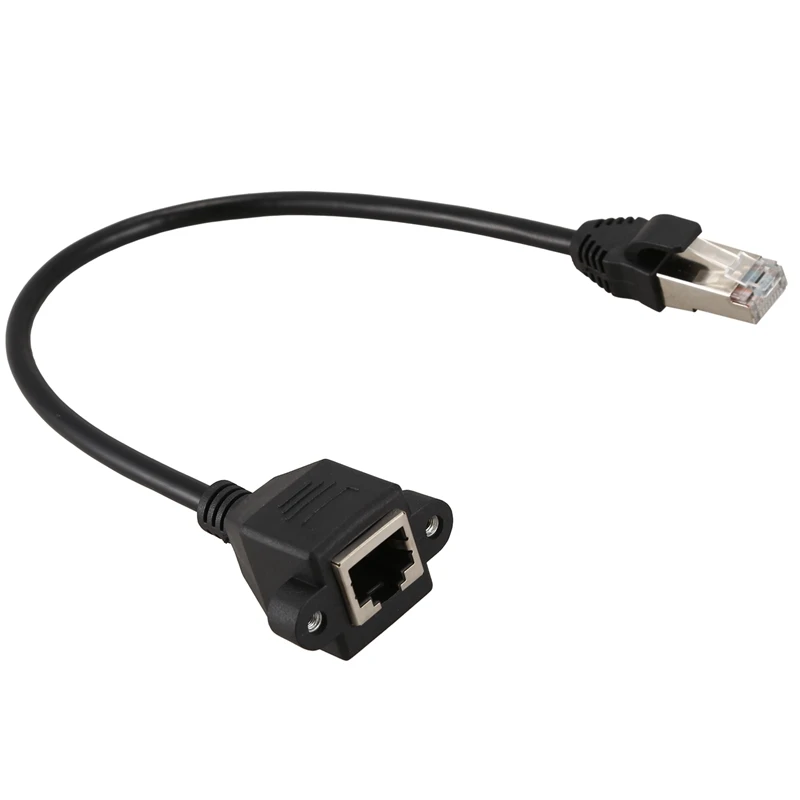 28 см RJ45 мужчин и женщин M/F CAT5E LAN Ethernet адаптер сетевой кабель