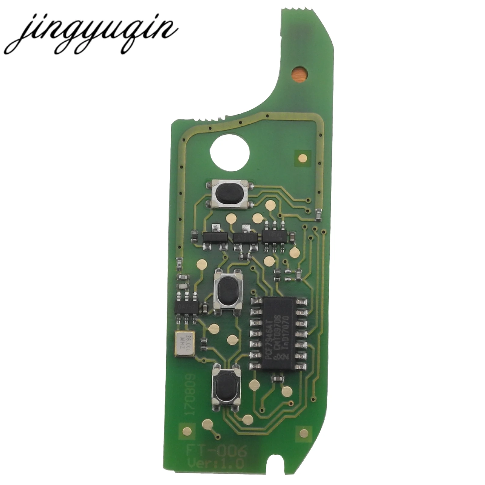 Для Fiat 433MHz ID46 500L MPV Ducato для Citroen Jumper для peugeot Boxer 2008- RX2TRF198 3 кнопки дистанционного брелока