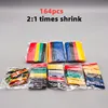 164pcs Set Polyolefin Shrinking Assorted Heat Shrink Tube Wire Cable Insulated Sleeving Tubing Set CLH@8 Waterproof pipe sleeve ► Photo 1/6