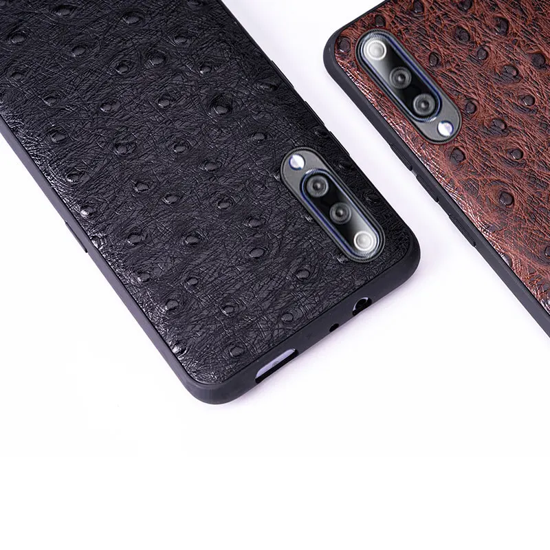 Чехол для телефона для Xiaomi mi 8 9 se 9T A1 A2 A3 lite mi x 2s 3 s Max 3 страуса Текстура крышки для Red mi Примечание 5 6 6a 7 7a Pro Чехол