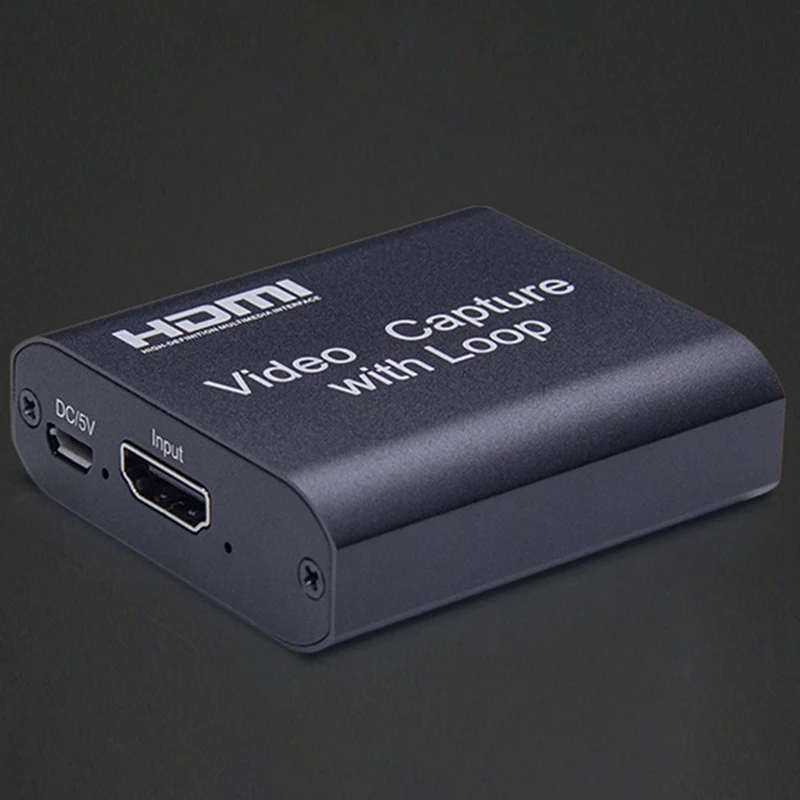 1080P 4K HDMI устройство видеозахвата к USB 2 0 Карта ключ игровая запись потоковая