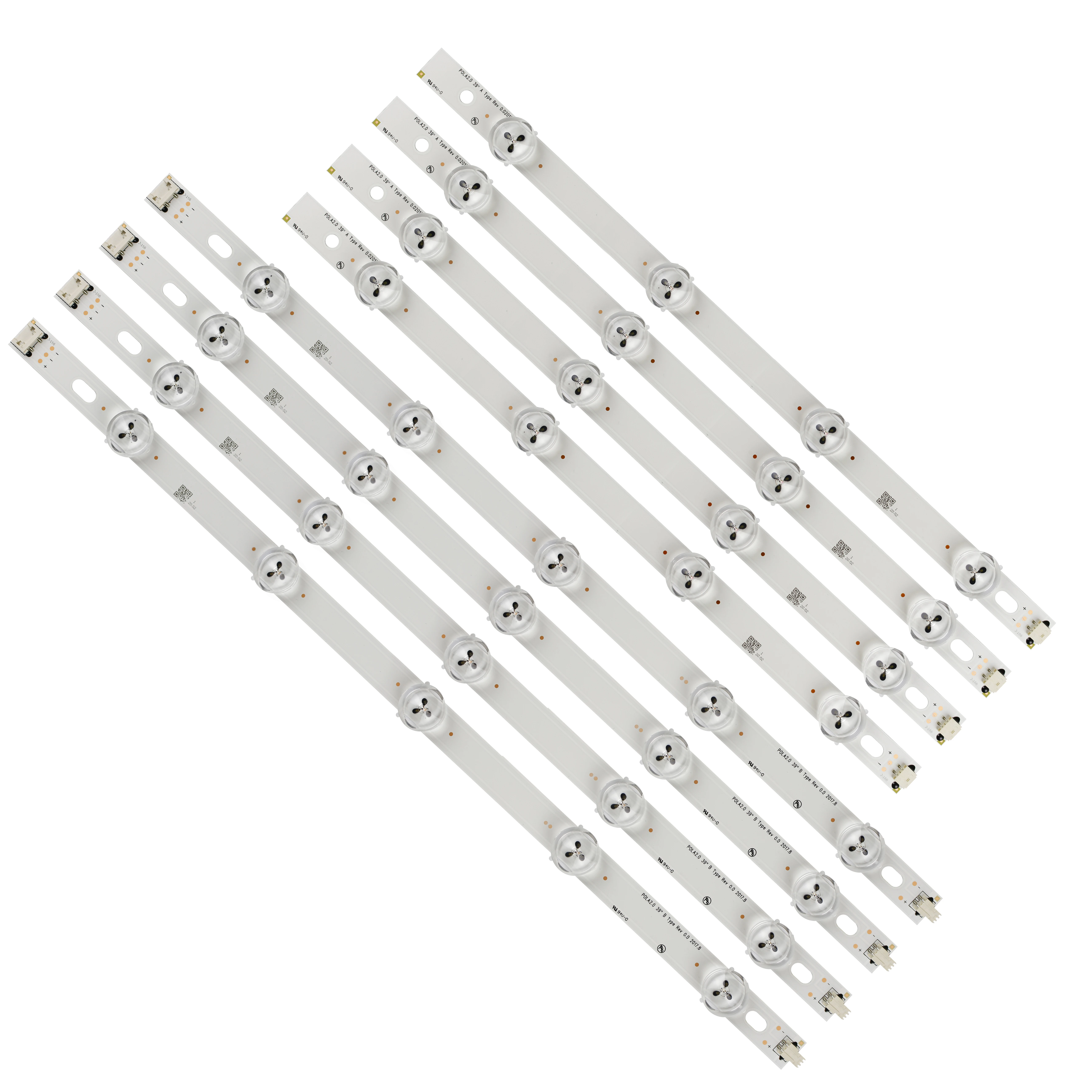 Новый комплект 8 шт. светодиодный фонарь для LG 39LN5300 39LA 39LN innotek POLA 2 0 POLA2.0 39 дюймов A B