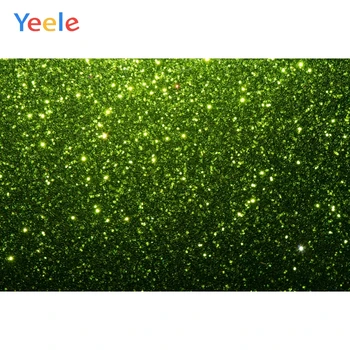 

Yeele Vinyl Photography Backdrops Green Bokeh Spots Abstract Wallpaper Photo Background Glitter Texture Abstract Photo Studio