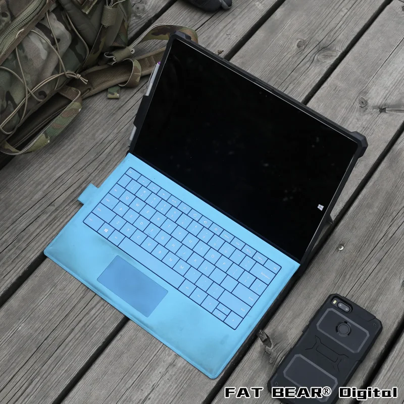 Fatbear-capa Armadura Robusta à Prova de Choque de Grau Militar Capa para Microsoft Surface Pro Pro Pro Pro 2023 Pro Pro - Imagem 5