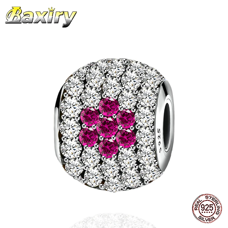 

Summer New Bead 925 Sterling Silver Fit Charms Silver 925 Original 2020 Bracelets DIY Zircon Beads For Jewelry Making Gift Women