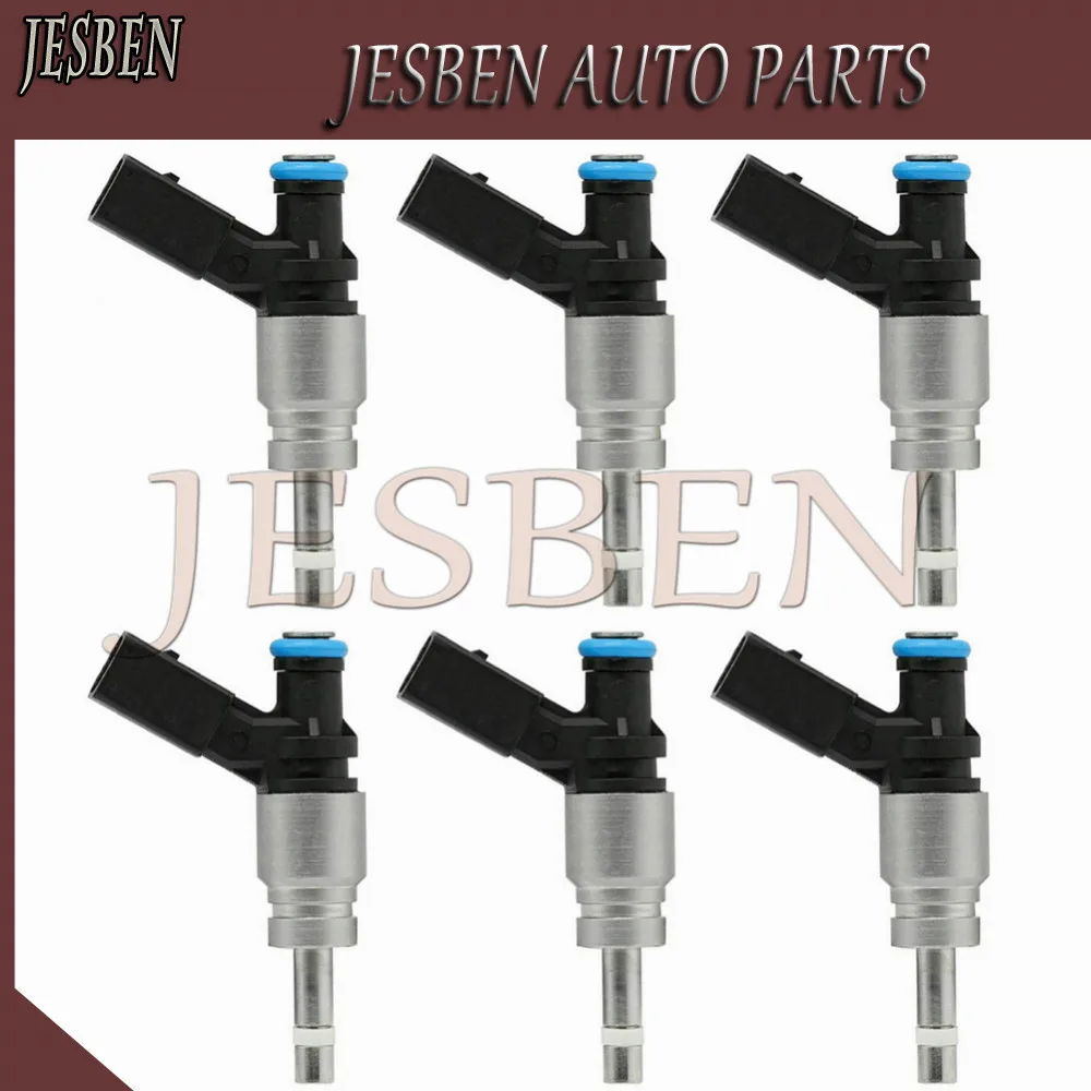 

6PCS/LOT 079906036C Fuel Injectors FIT For VW TOUAREG AUDI A5 A6 A8 Q7 S5 4.2 FSI quattro R8 5.2 2006-2012 NO# 079 906 036 C