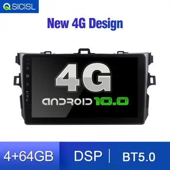 

4G Android 10.0 Car Radio Multimedia for Toyota Corolla 2006 2007 2008 2009 2010 2011 2012 2013 2014 2015 2016 GPS Navigation