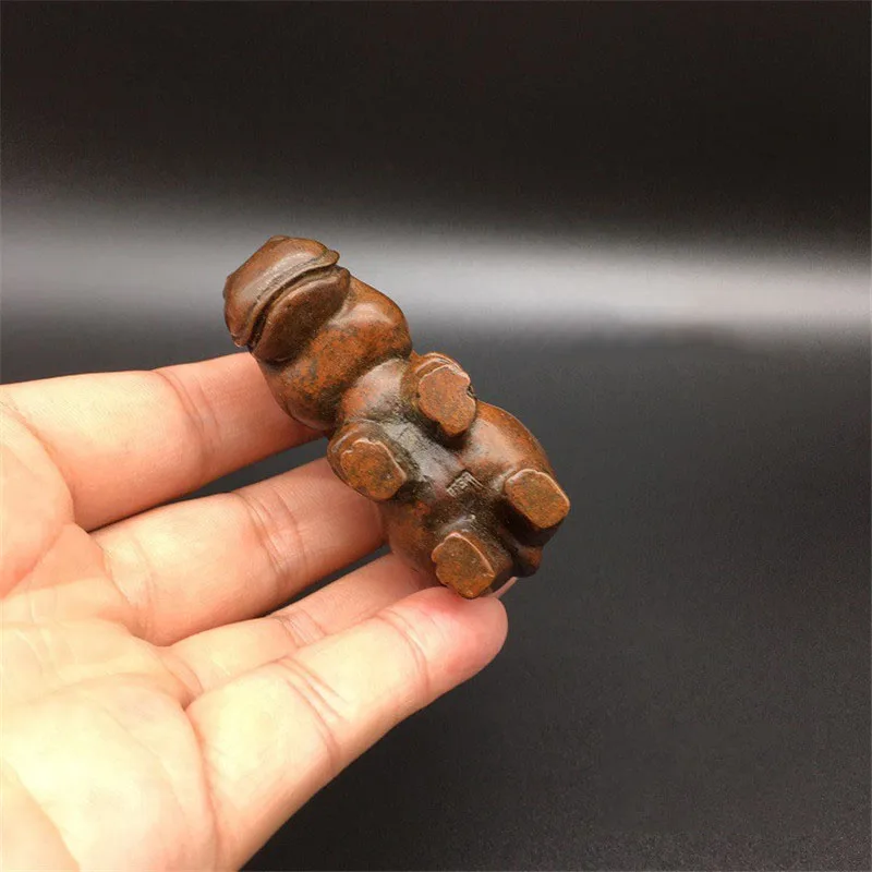 Pure copper hippo decoration (2)