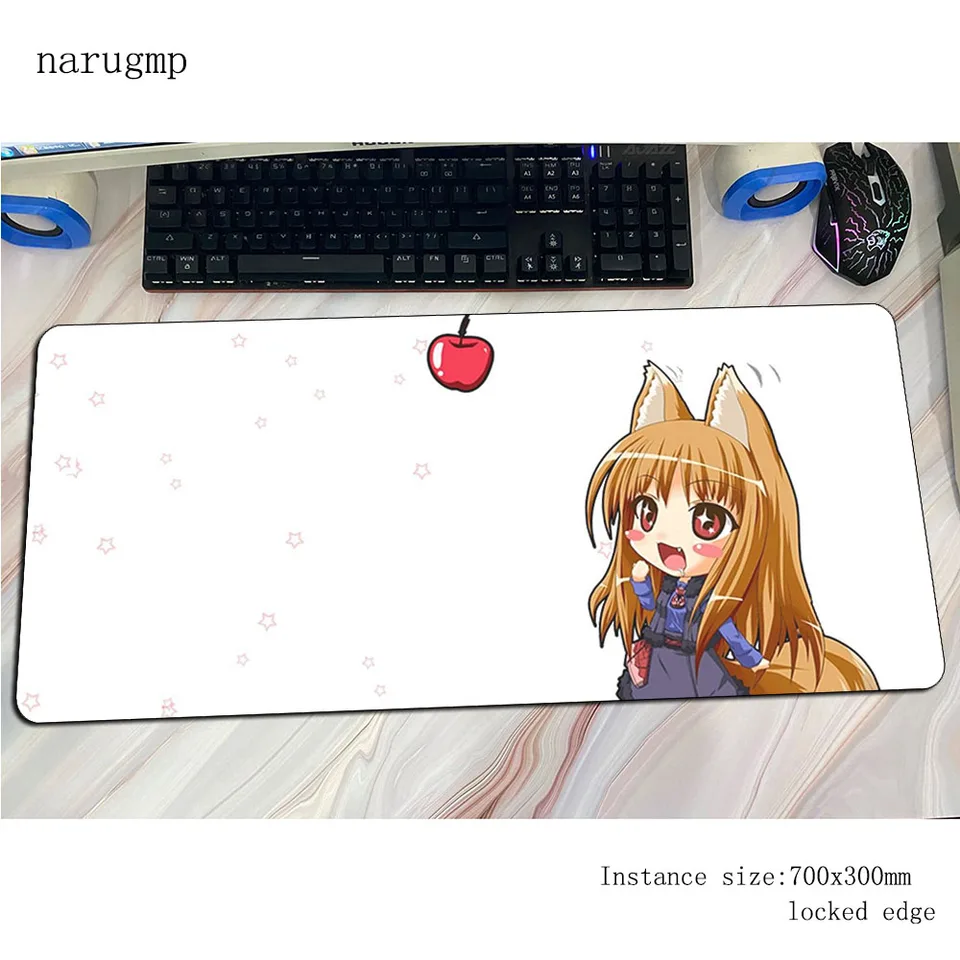 Holo (Spice & Wolf) padmouse gaming mousepad game 700x300mm mouse