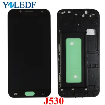 

J530F lcd For SAMSUNG Galaxy J5 Pro 2017 J530 SM-J530FM LCD Display Touch Screen Panel Pantalla Digitizer Assembly With frame