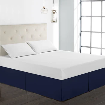 

Bed Set Bed Skirt Lightweight Multicolors Home Supplies Dust Ruffle Dustproof Polyester Fiber Unique Design