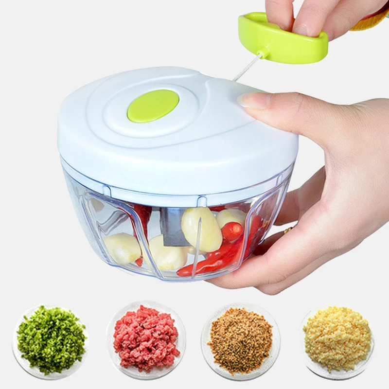 

Multifunction Quality High Speedy Design Vegetable Fruit slicer Manual Meat Grinder kitchen gadgets accessories Garlic Presses