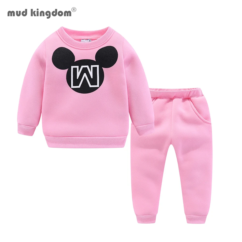 Хлопковые осенние штаны с длинным рукавом и мультяшным принтом для мальчиков